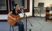 katie in studio at no limits audio video